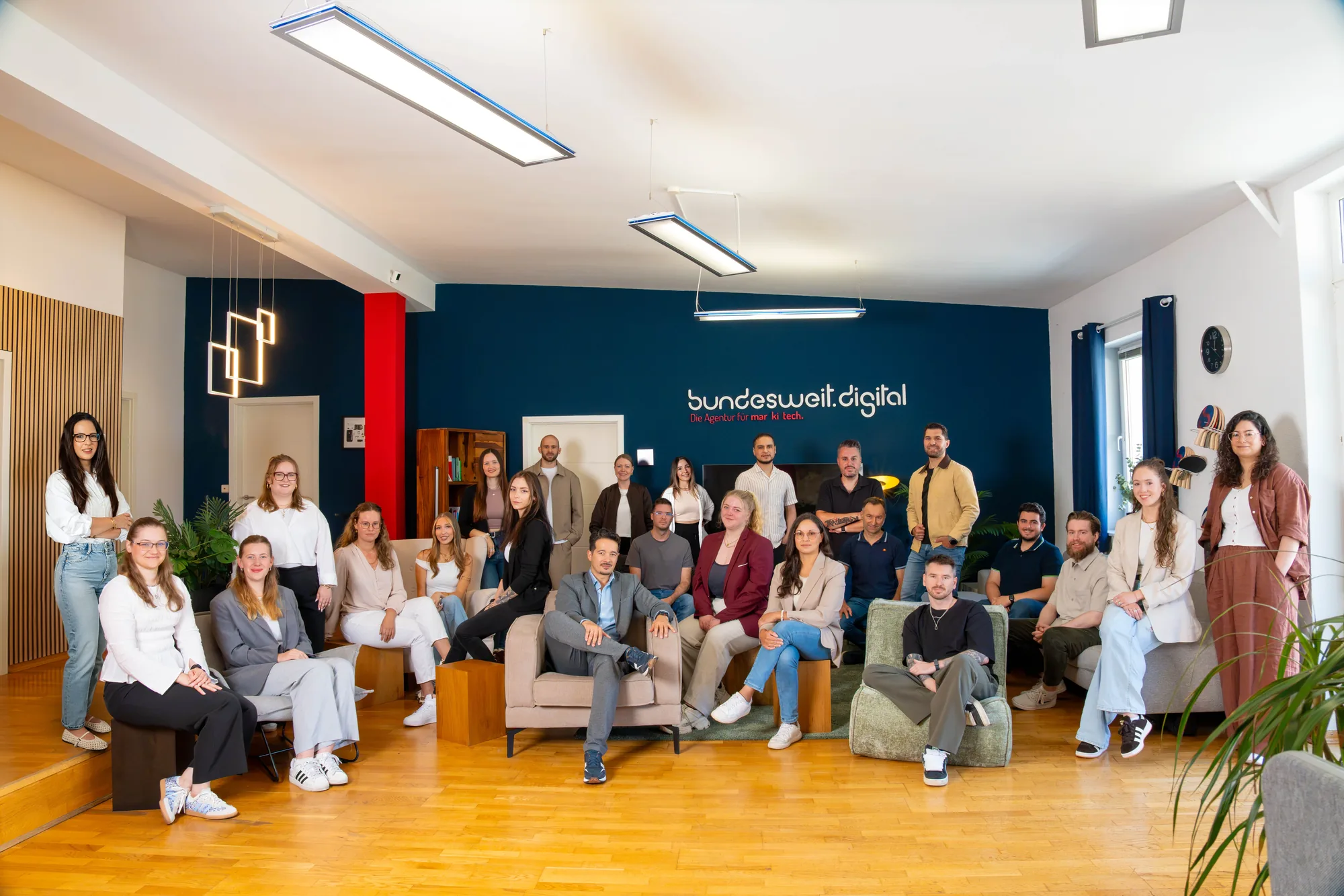 Das Team von bundesweit.digital in Hannover