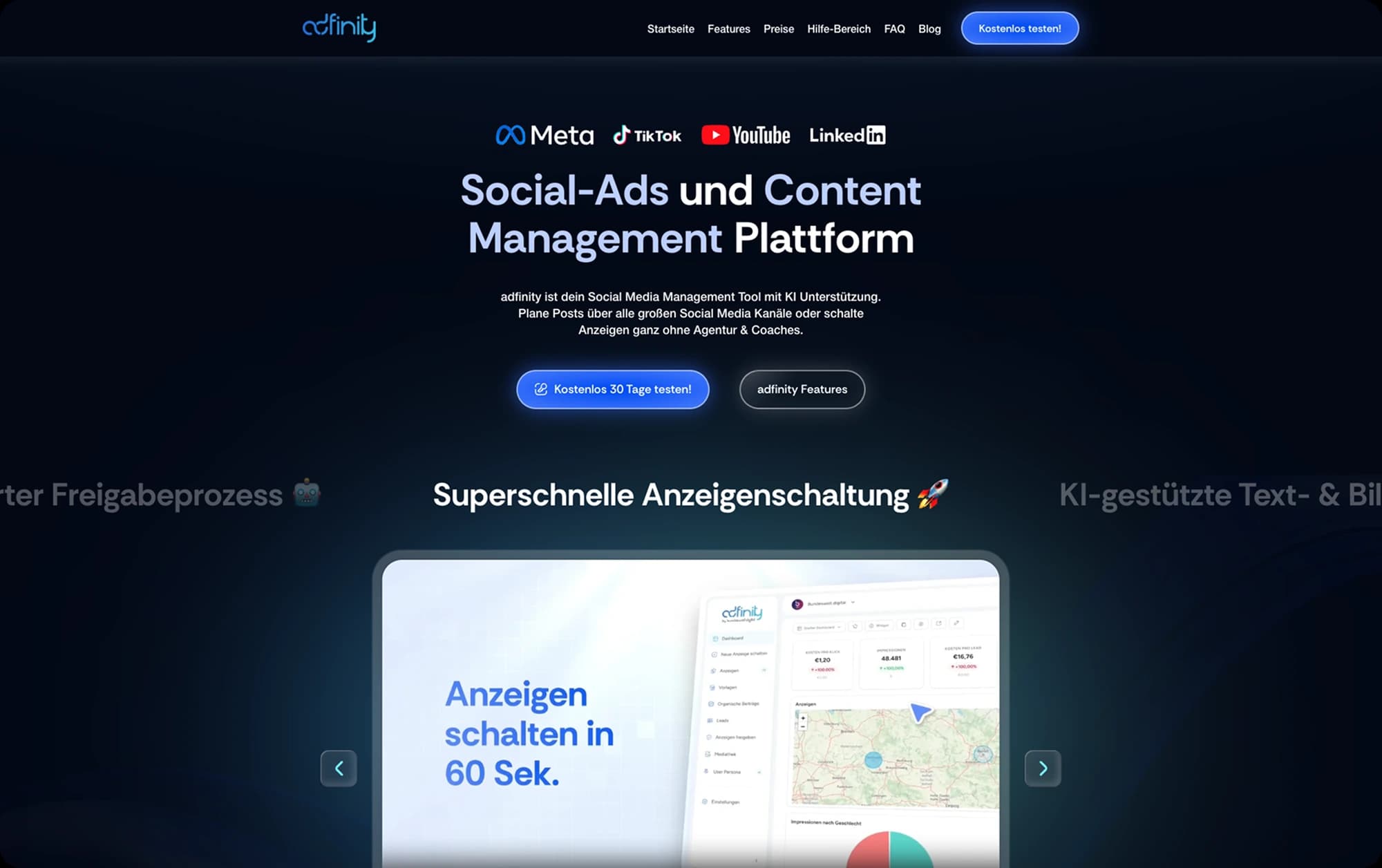 adfinity — Marketing-OS · Website